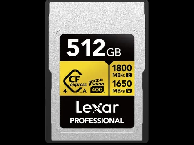 렉사 512GB Professional CFexpress Type A 4.0 VPG400 메모리카드